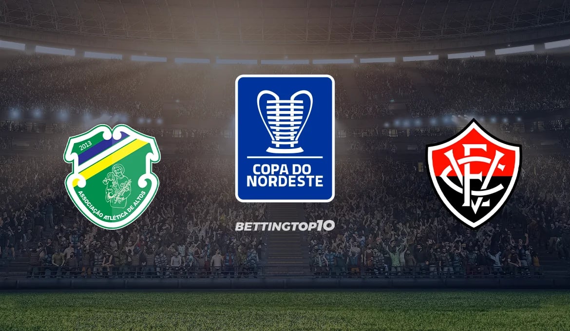 Palpite Altos x Vitória 4/2/2024 - Copa do Nordeste